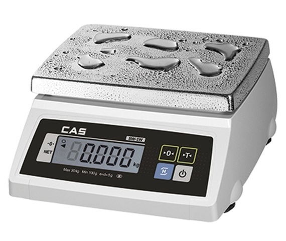 Весы влагозащищённые CAS SW-10W