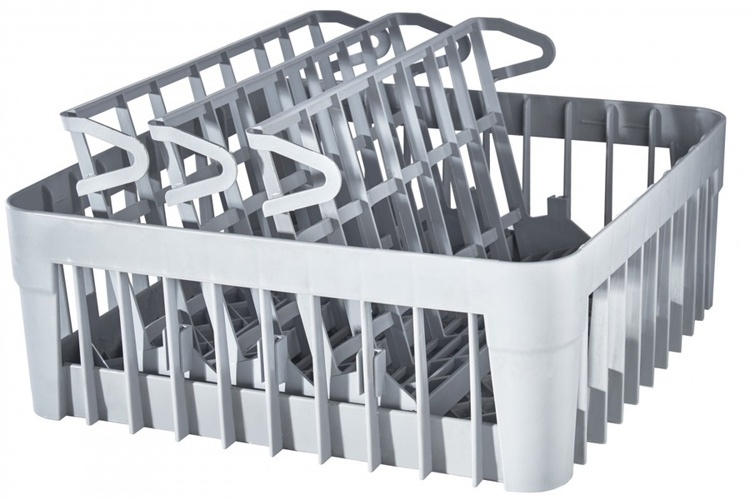 Держатель бокалов к корзине нейтральной (для стаканов и чашек) 400х400 мм
