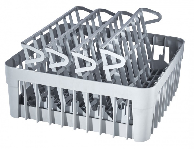 Держатель бокалов к корзине нейтральной (для стаканов и чашек) 400х400 мм